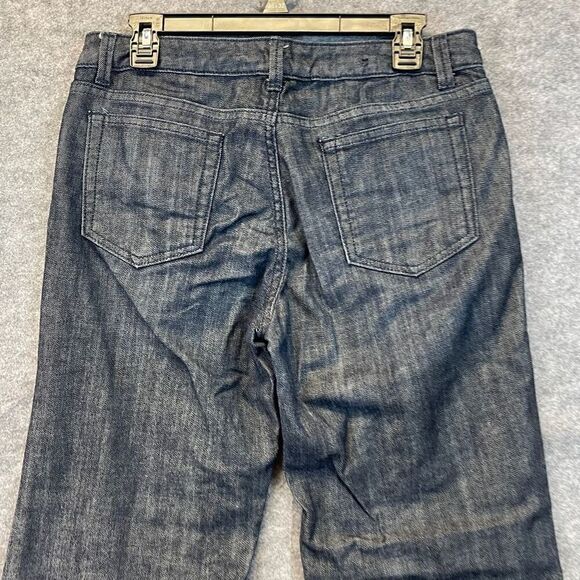BANANA REPUBLIC Pants Women’s Size 10 Blue Stretch Classic Trousers Wide Leg - Picture 10 of 14